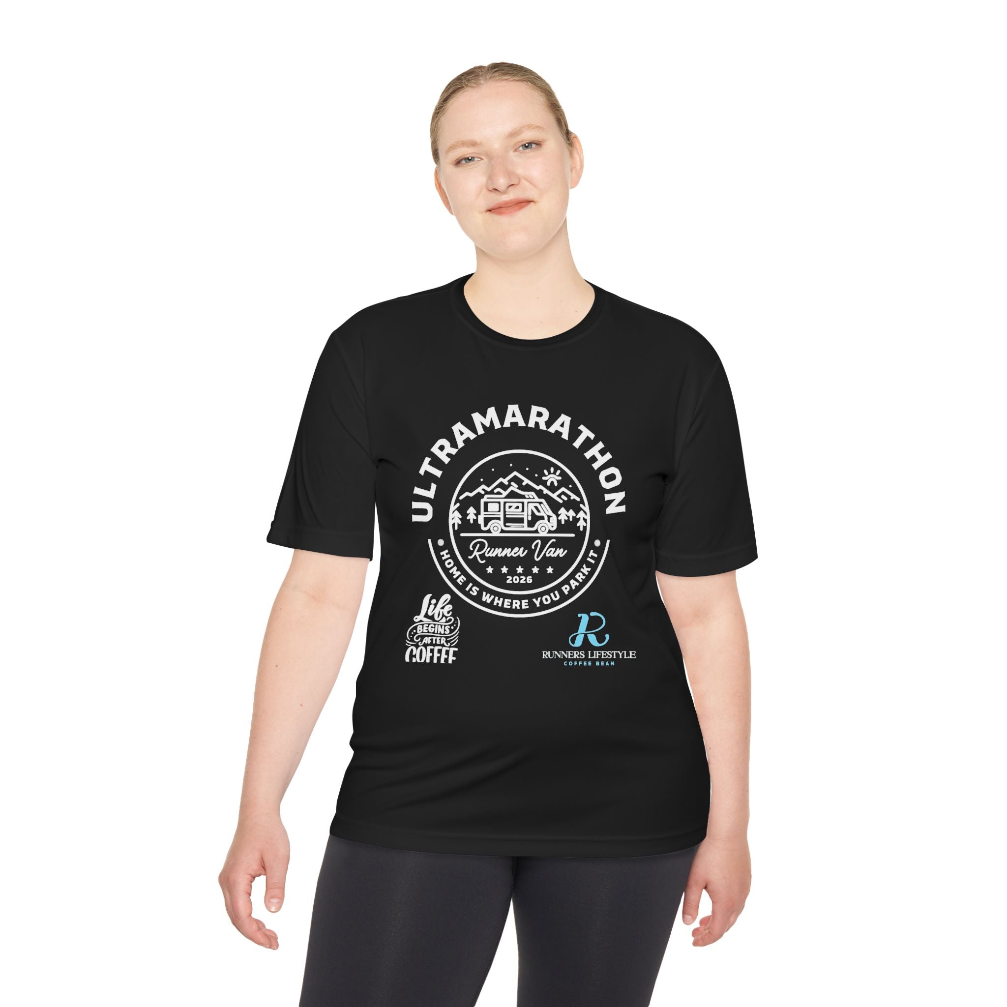 Race Day Moisture-Wicking Tee — Ultramarathon Run Club Shirt
