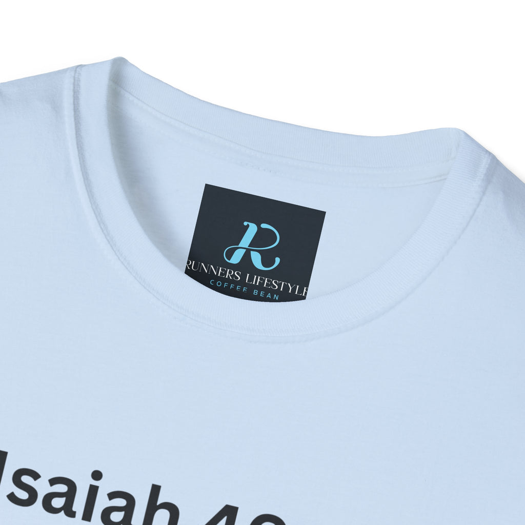 Isaiah 40:31 Eagle Scripture T-Shirt — NKJV Christian Faith Tee