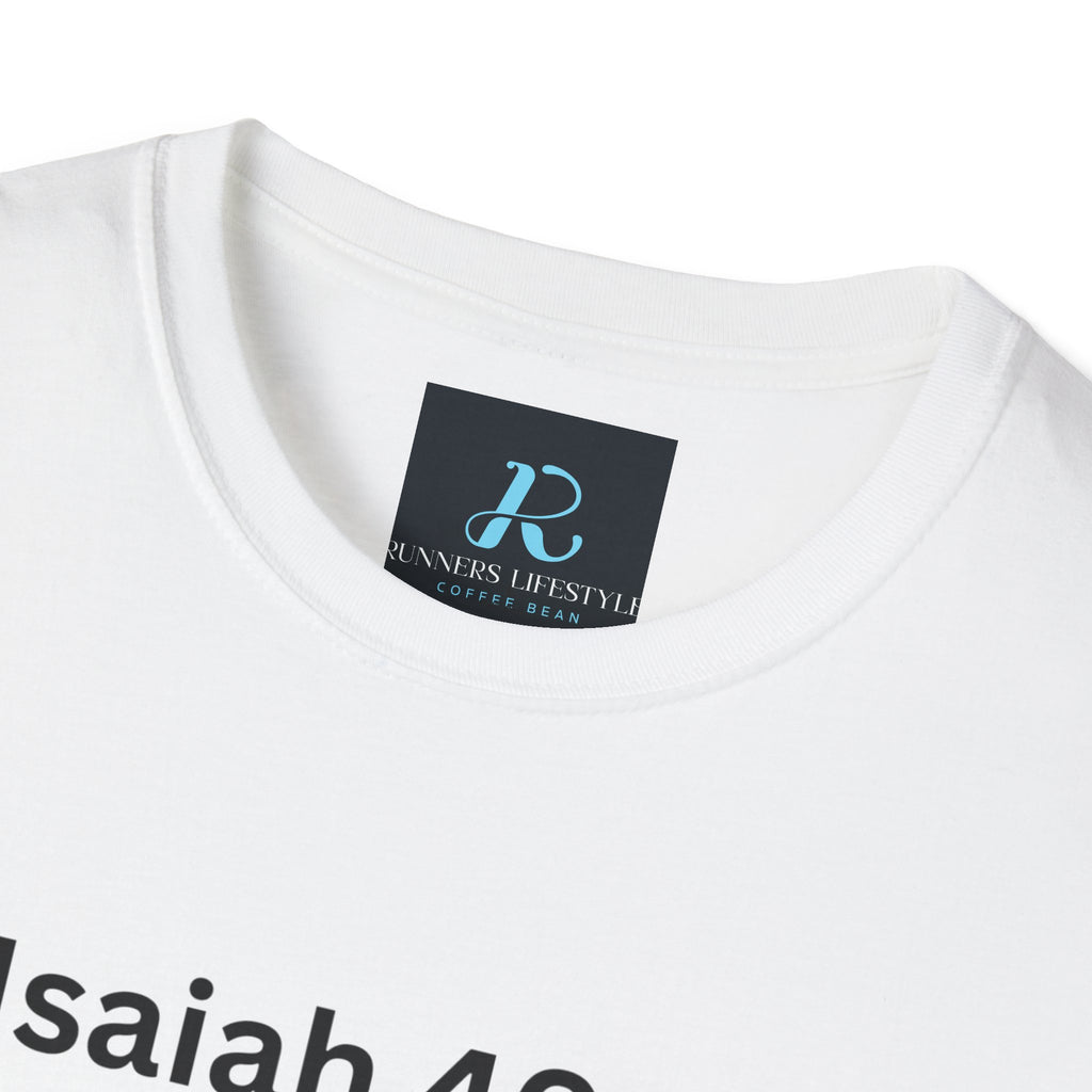 Isaiah 40:31 Eagle Scripture T-Shirt — NKJV Christian Faith Tee