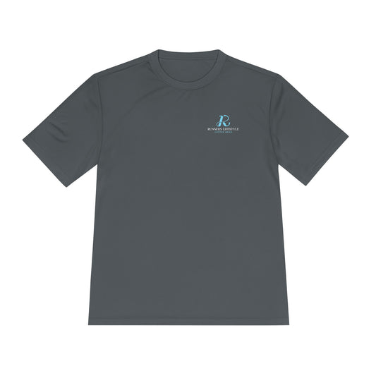 Performance Tee — Minimal Logo Moisture‑Wicking Athletic Shirt