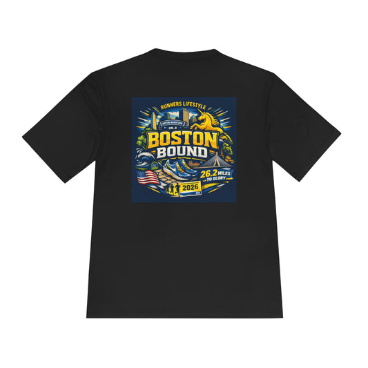 Boston Bound Marathon Tee — 26.2