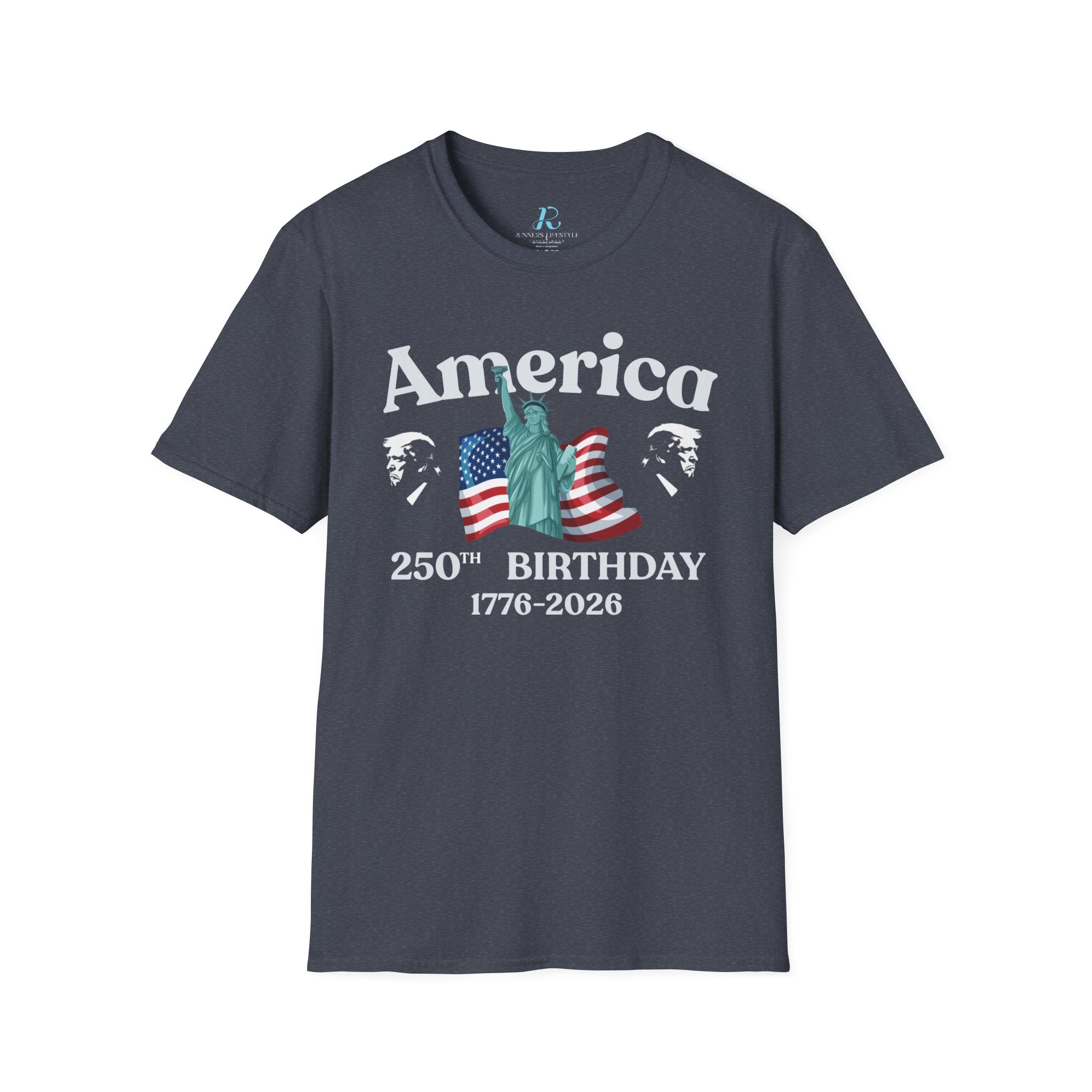 America 250th Birthday T-Shirt — 1776–2026 Statue of Liberty & Flag