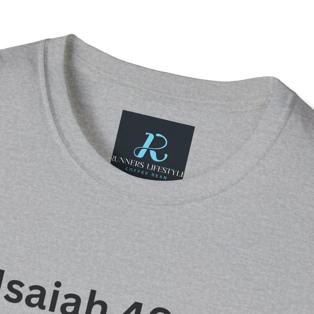 Isaiah 40:31 Eagle Scripture T-Shirt — NKJV Christian Faith Tee