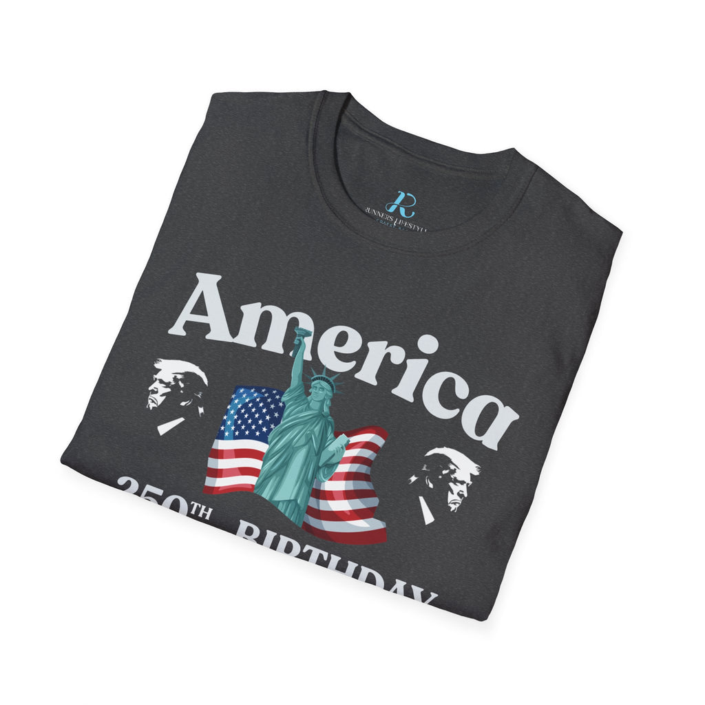 America 250th Birthday T-Shirt — 1776–2026 Statue of Liberty & Flag