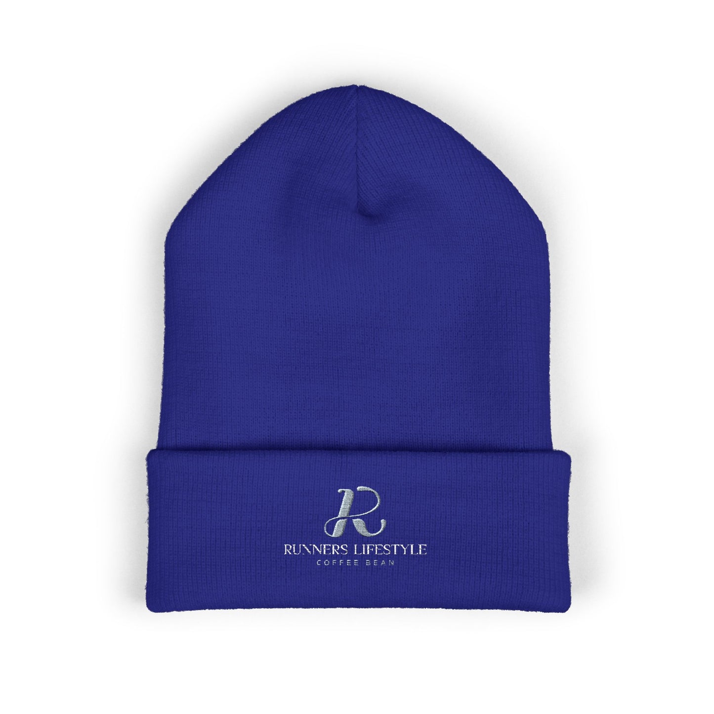 Embroidered Classic Cuffed Beanie – Minimal Logo Knit Hat