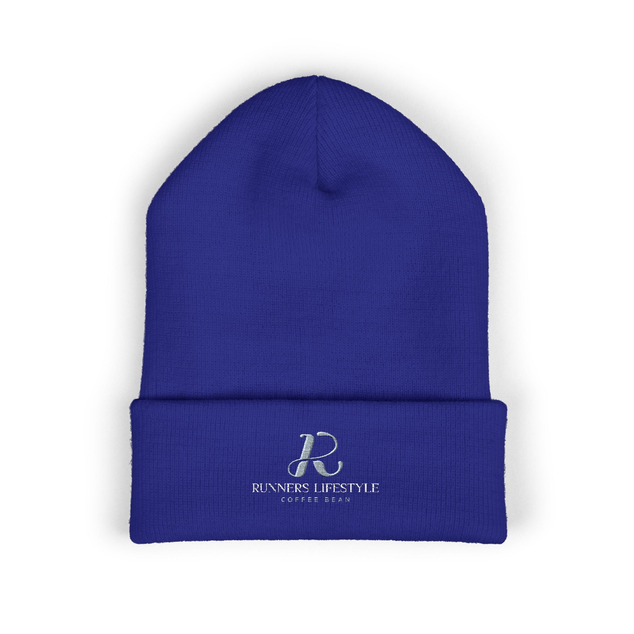 Embroidered Classic Cuffed Beanie – Minimal Logo Knit Hat