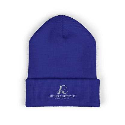 Embroidered Classic Cuffed Beanie – Minimal Logo Knit Hat