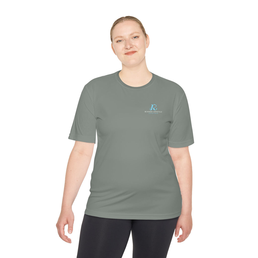 Performance Tee — Minimal Logo Moisture‑Wicking Athletic Shirt
