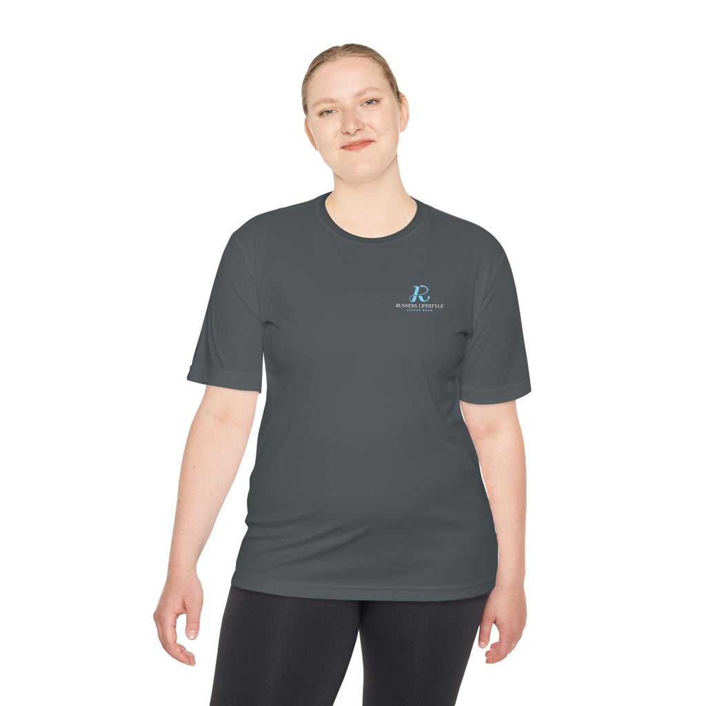 Performance Tee — Minimal Logo Moisture‑Wicking Athletic Shirt