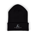 Embroidered Classic Cuffed Beanie – Minimal Logo Knit Hat