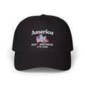 Classic Dad Cap – American Flag Statue of Liberty Embroidered Baseball Hat