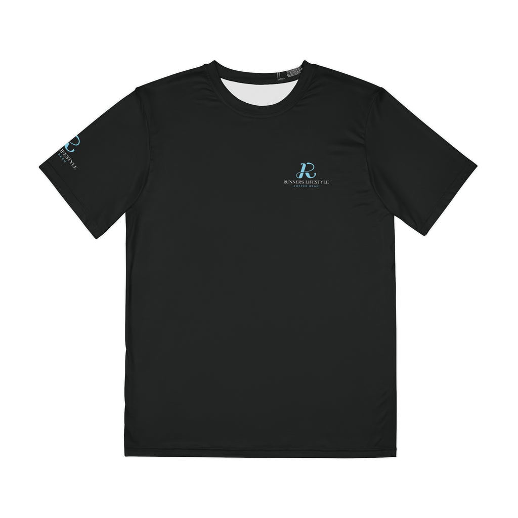 Men's Performance Tee — 'R' Logo Athletic Polyester Shirt