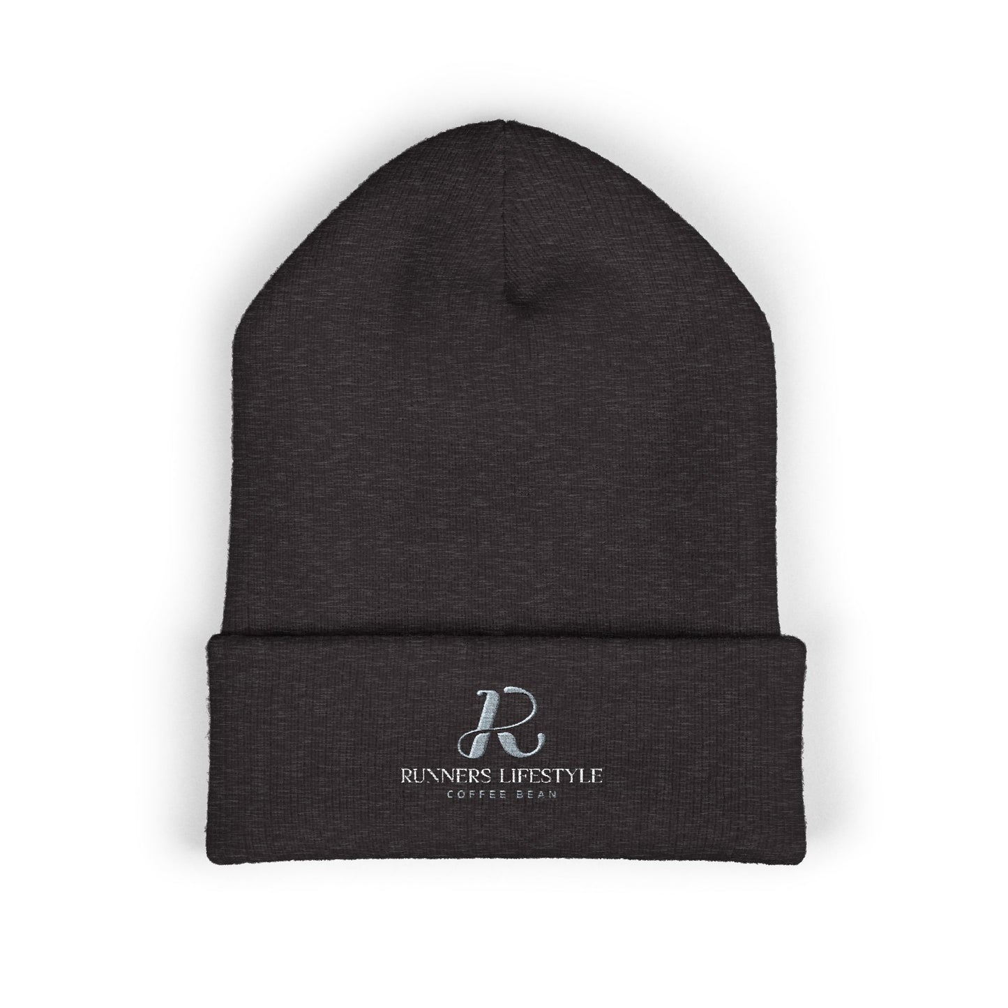 Embroidered Classic Cuffed Beanie – Minimal Logo Knit Hat