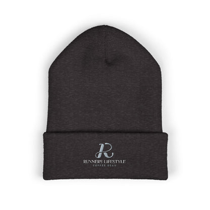 Embroidered Classic Cuffed Beanie – Minimal Logo Knit Hat
