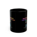 Race Distance Coffee Mug — Marathon, Half Marathon, 10K & 5K Black Mug