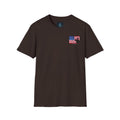 American Flag Pocket T-Shirt — Small Chest Flag Design