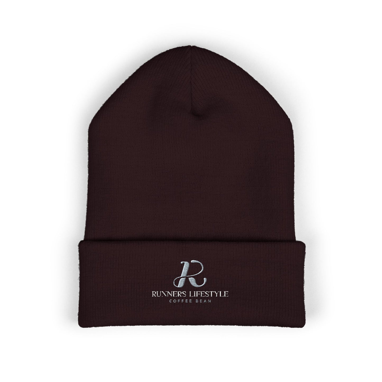 Embroidered Classic Cuffed Beanie – Minimal Logo Knit Hat